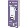 Lathem Timecards, 400E, 100Pk LTHE14100